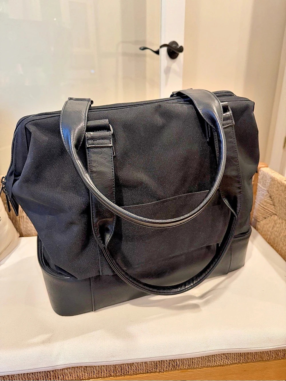 BÉIS The Weekender Black Weekender Tote